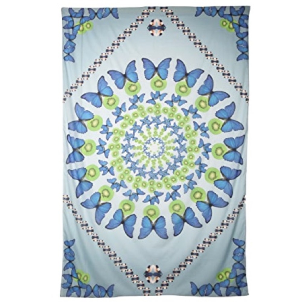 YARNZ Butterfly Kiwi Scarf - Designer - HUGE!